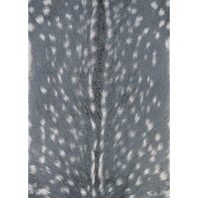 Tapis intérieur argenté Amree