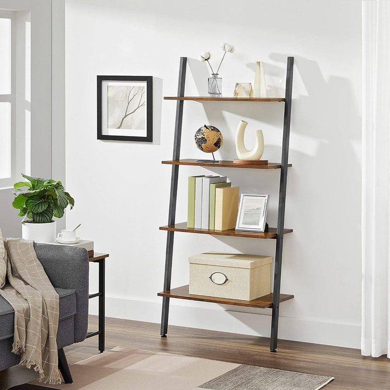 Ciotti Ladder Bookcase, Brown
