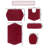 Athyrium Cotton 5 Piece Bath Mats Set, Quick Dry, Machine Washable, Absorbent-64625159