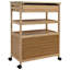 Bamboo Bar Cart