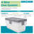 100 Qt Latched Storage Container 4-Pack
