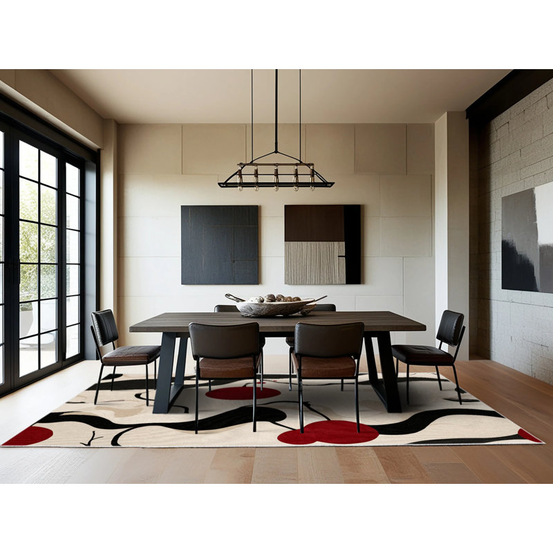 Crimson Moon Rug, Round 6'