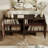 63''W Storage Wood Buffet Sideboard-396434392