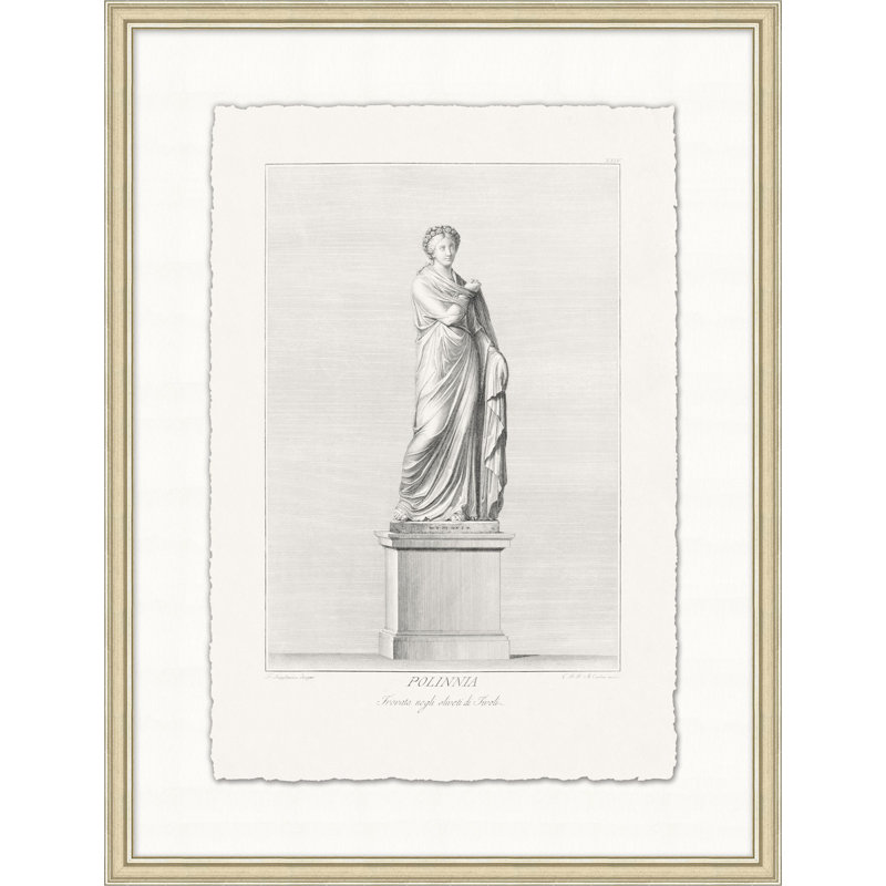 Roman Antiquities Statue 12 Print by Michelle Nussbaumer