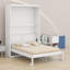 Lit escamotable mural avec tablettes Murphy