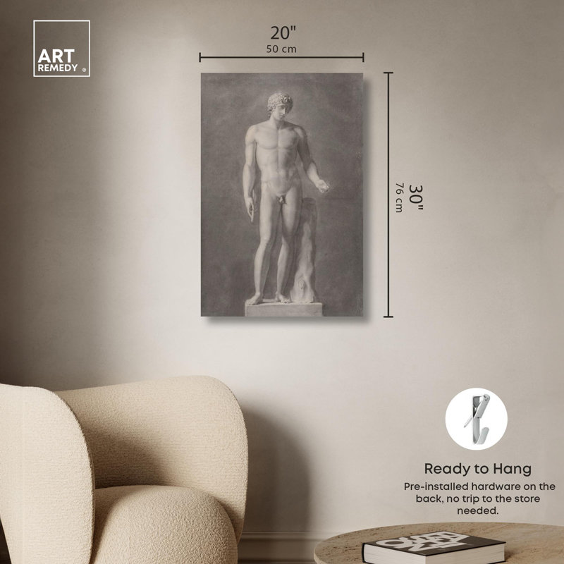 Adonis, toile classique par Art Remedy, Toile tendue, H 30 po x l 20 po x P 1,5 po