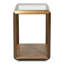 Table de bout en verre Gilbert