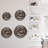 Abstract Geometric Circles Minimalist Modern Abstract Wall Accent Sculpture Hanging Decoration Metal Wall Decor-124839237-124839235