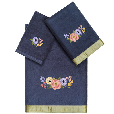 Ensemble de serviettes 3 pièces en coton turc