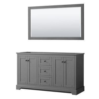 Avery 59.25'' Double Bathroom Vanity Base Only