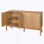 Armoire de rangement à 4 portes avec poignées en métal-1242023880