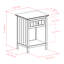Table de bout avec rangement buckholts
