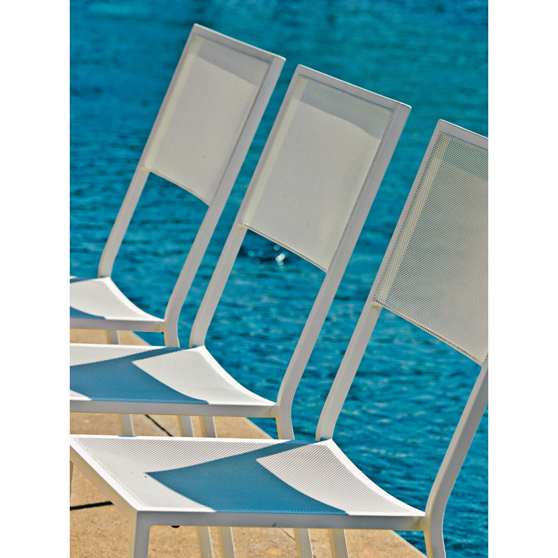 Conrad Outdoor Lounge Chair, White