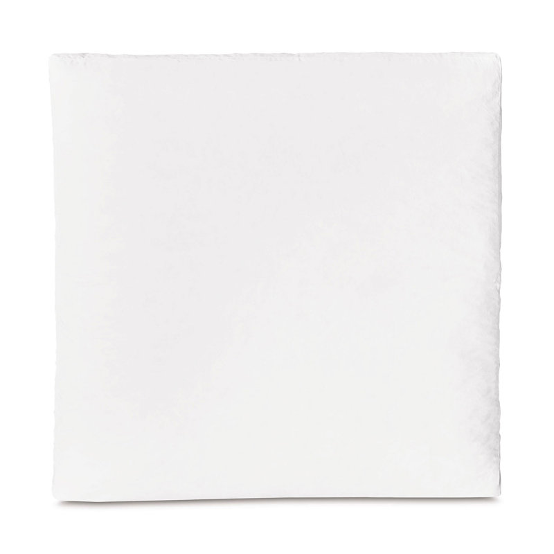 Cloud Faux Down Square Pillow Insert, Plume Feather, Euro 27"H x 27"W