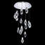 Martini 15 Light Crystal LED Multi-Light Pendant-1322101525-1322101526