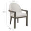 Chaise d'hôte rembourrée Mario