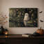 Art mural sur toile, "White Ghost in Lush Garden Pond"-2093113033