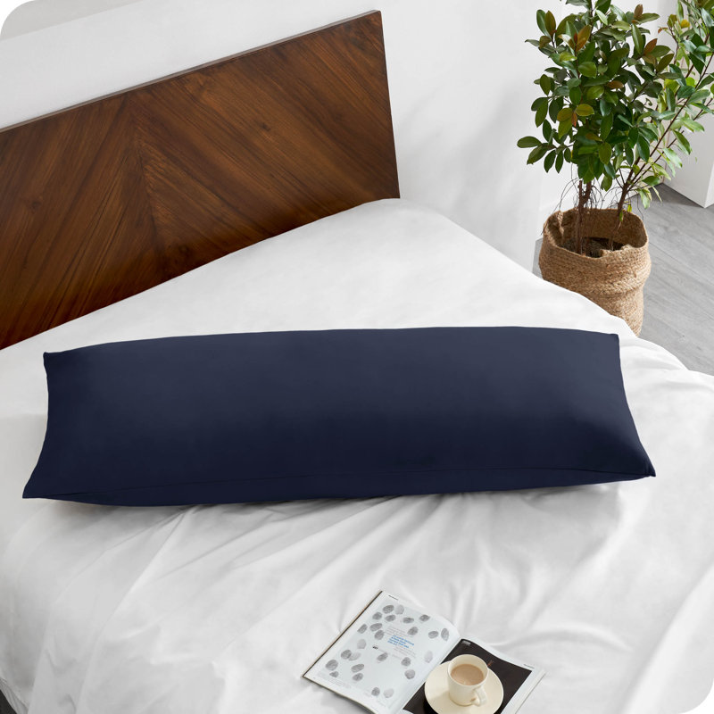 Midnight Blue Ultra Soft Microfiber Body Pillowcase with Zipper Closure