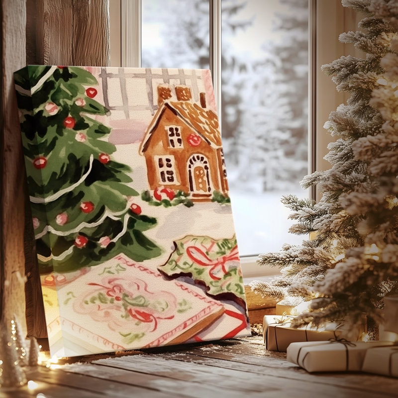 Sugar Wreath of Dusk-Premium, toile tendue avec châssis, H 27 po x l 18 po