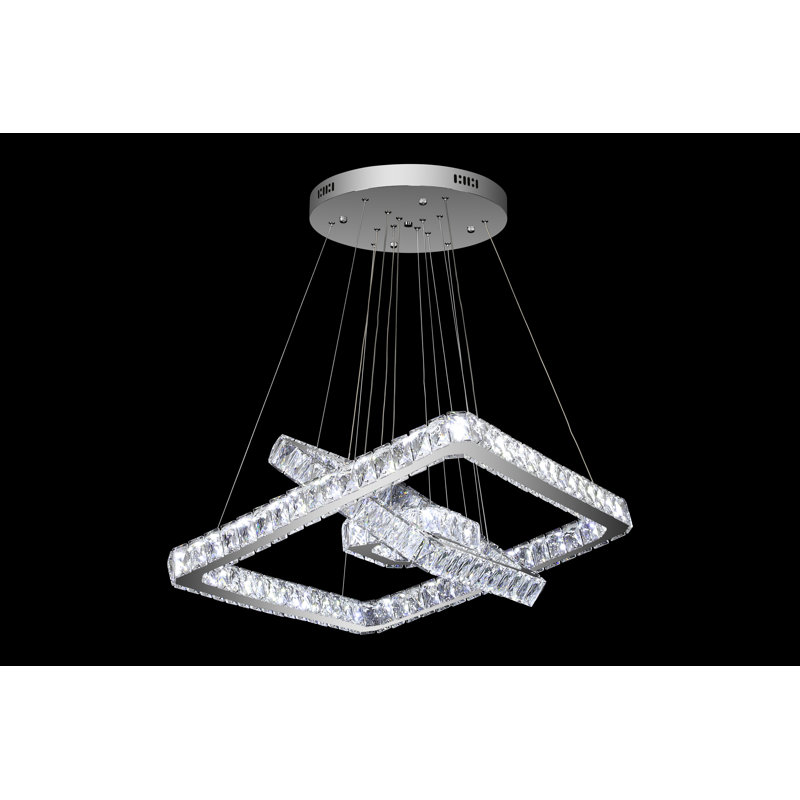 Ponce 1 - Light Crystal LED Chandelier