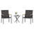Happel Wicker 2 - Person Patio Conversation Sets with Cushions-71483661