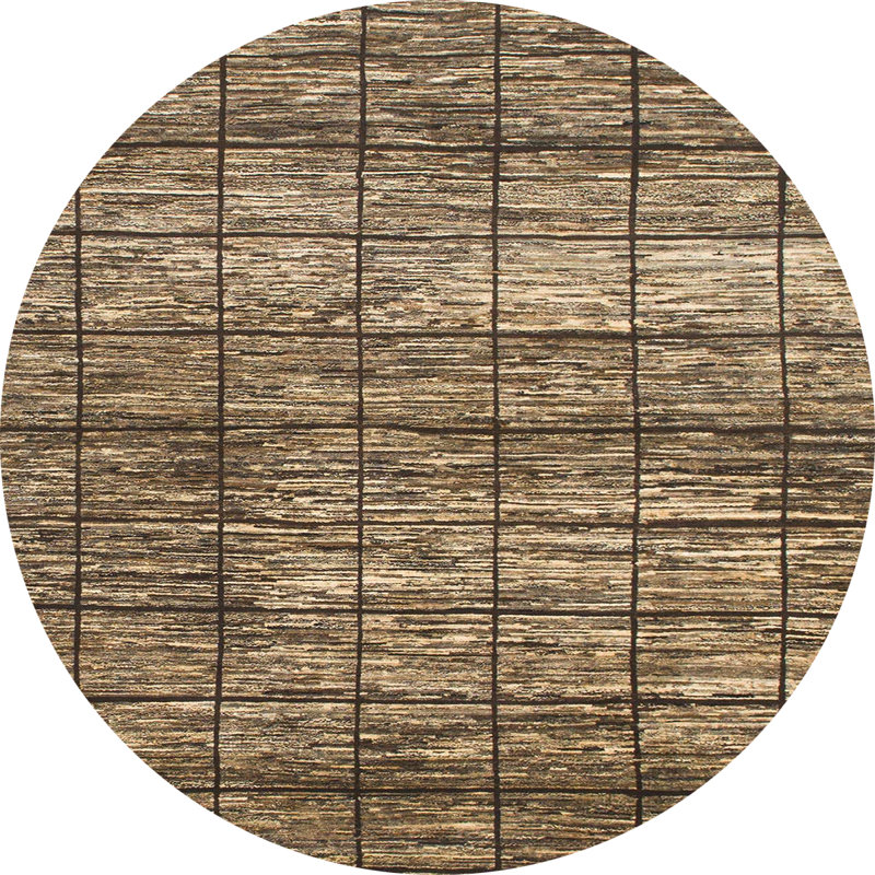 Tapis abstrait 815, Rond 4 pi