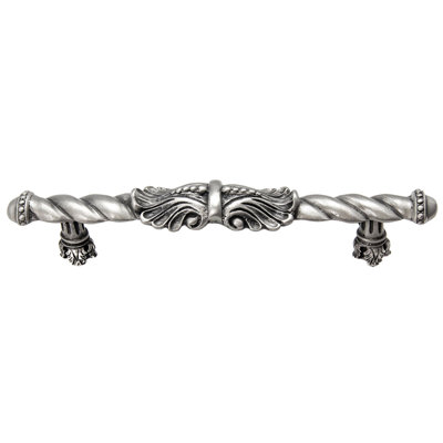 Acanthus large pull Romanesque style