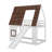Wood Twin Size House Bunk Bed With Roof, Ladder And Slide