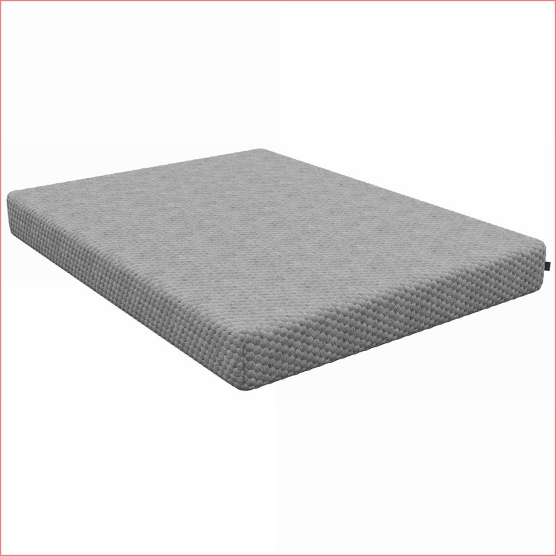 Mattresses Diamond Greyson 8" Medium Feel Cool Gel Memory Foam Mattress, Greenguard Gold, Made in USA | Slate Gray | Twin XL