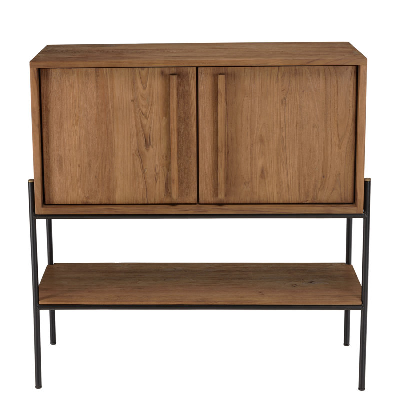 Aalayna 99cm Solid Wood Sideboard