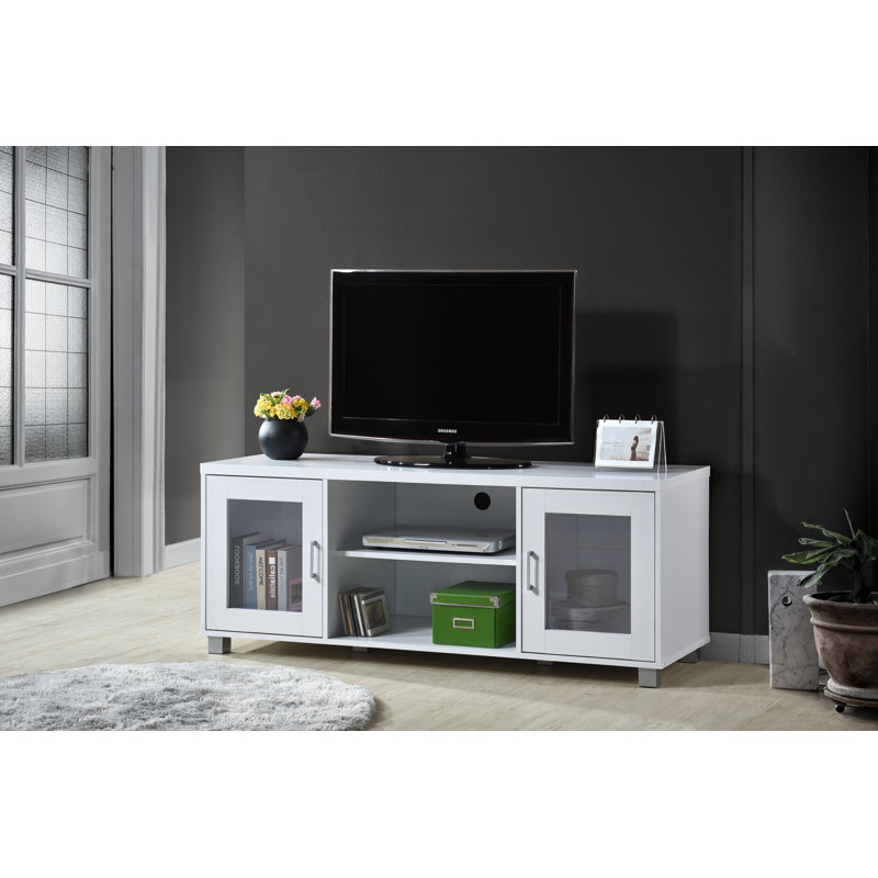 Aimiejit TV Stand for TVs up to 60", White