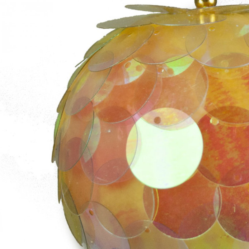 8cm Ball Ornament, Iridescent