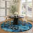 Machine Washable Indoor/Outdoor Chantille ACN2295 Floral Rug-547463897