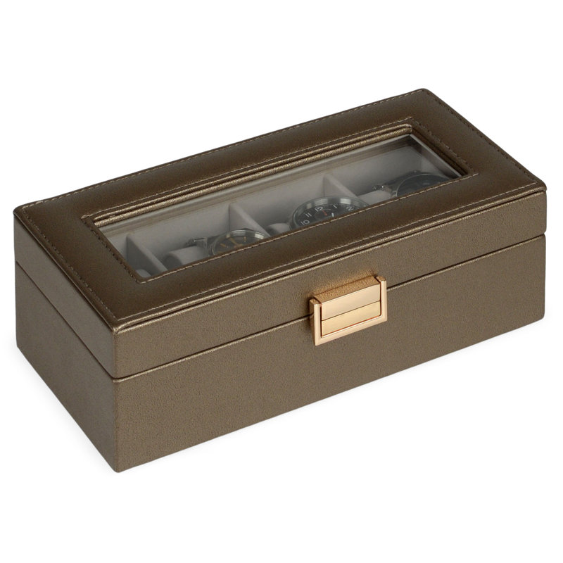 Plastic Watch Box + Drawers