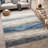 Machine Washable Indoor/Outdoor Chantille ACN2940 Striped Rug-128961515