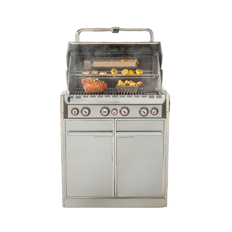 Barbecue au gaz encastré Weber Summit® S-460
