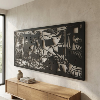 Metal Guernica Wall Art