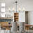 4-Light 47.63"  Modern Linear Kitchen Island Chandelier With Tapered Fabric Shades-1636739770