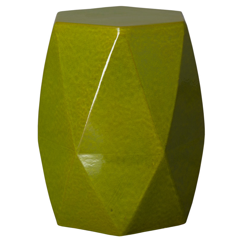 Ibtihal Garden Stool, Green