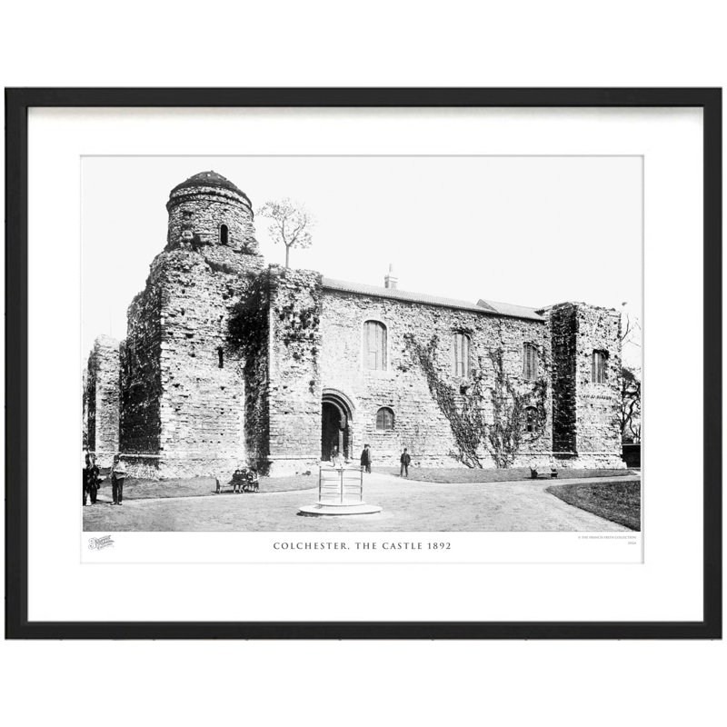 Colchester, The Castle 1892 by Francis Frith - Single Picture Frame Print, 45cm H x 60cm W x 2.3cm D