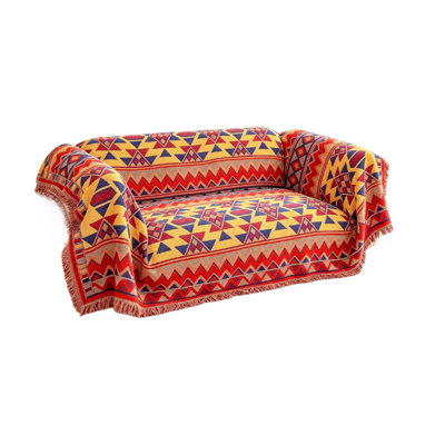 Bohemian Large Sofa Throw Blanket, Extra Large Throws for Settees for Settees 230 x 250 cm