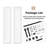 No Assembly Panels, Bi-fold Barn Door White Prime Solid Manufactured Wood Interior Closet Doors with Hardware Kit-115223963