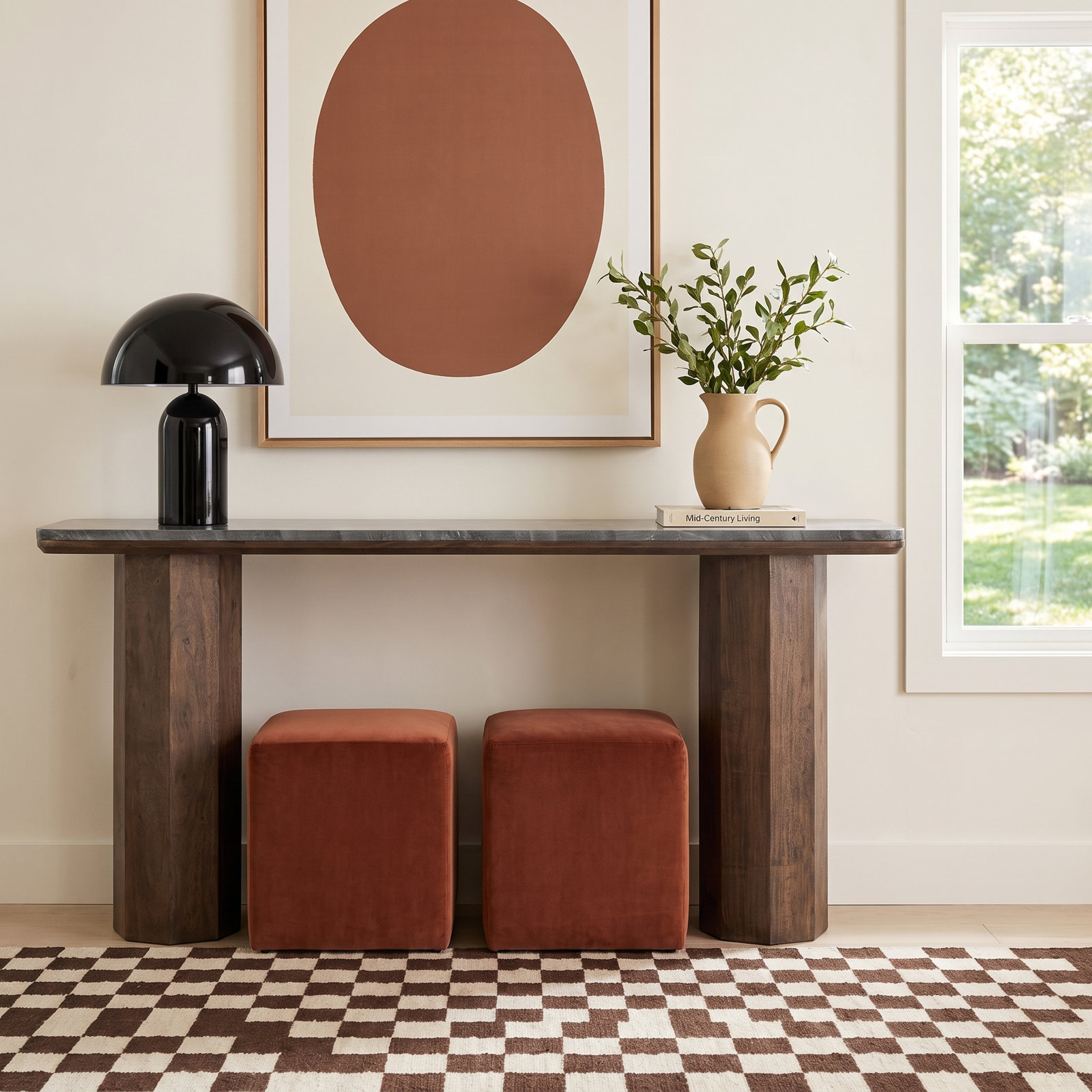 Kayda 66 " Acacia Console Table