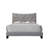 Bed with Tufted Headboard