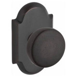 Rustic Keyed Door Knob with Rustic Arch Rose