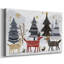 Christmas Holiday Arts - Toile tendue avec châssis XMA171703-1677258203