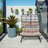 2 Person Indoor Outdoor Egg Chair W/ottoman-249032273-249032286