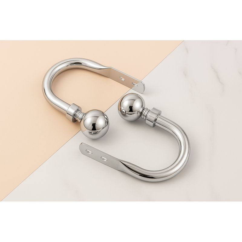 Alexjandro 10cm Curtain Holdback, Chrome