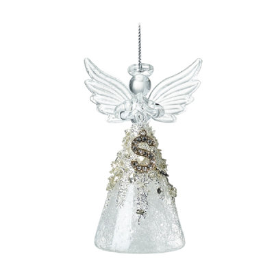 Mcdaniel 9cm Glass Hanging Figurine Ornament