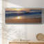 Coucher de soleil - toile encadrée-111263970